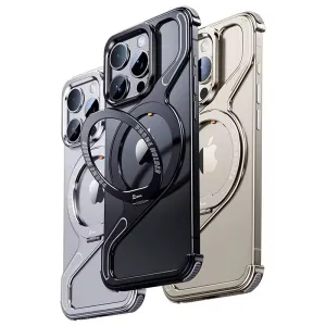 كفرات ايفون مع قوس مغناطيسي , iPhone cases with magnetic cover