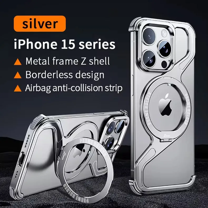 كفرات ايفون مع قوس مغناطيسي , iPhone cases with magnetic cover
