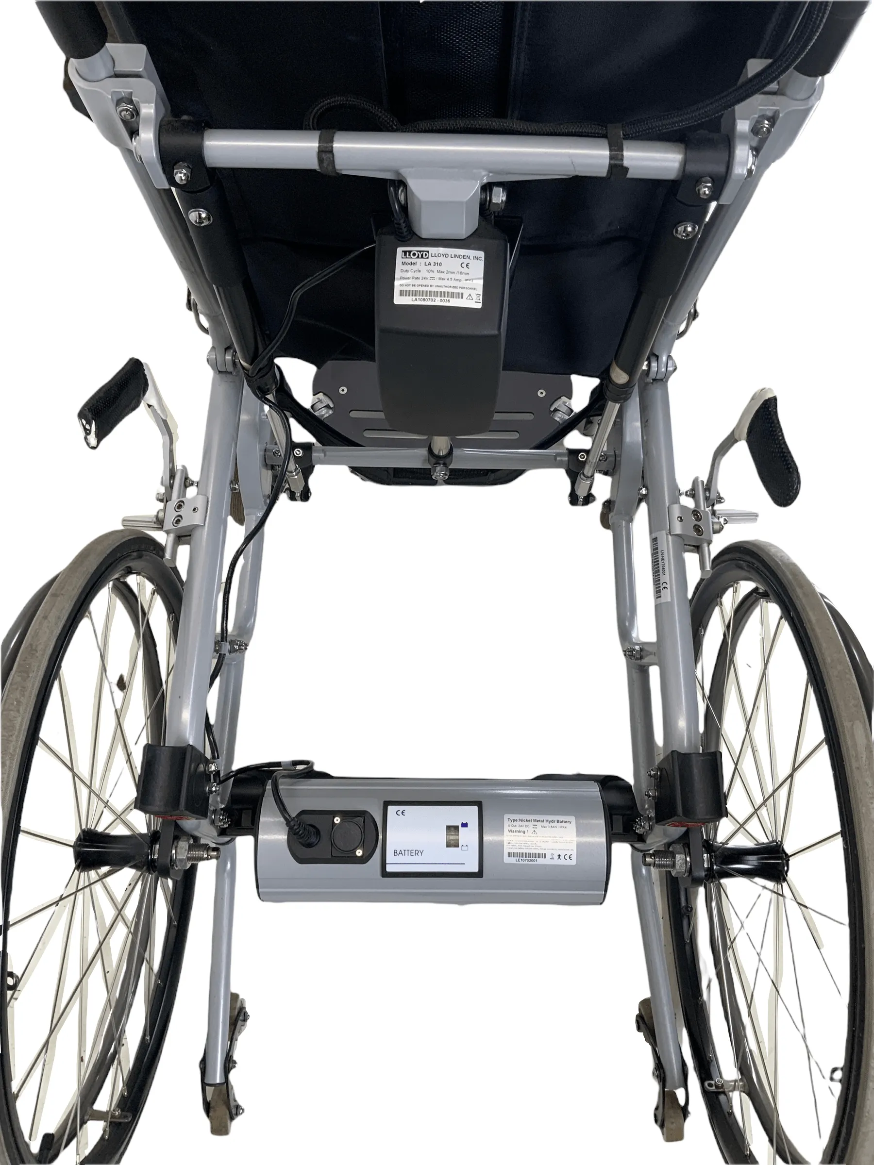 2017 Karman XO-101 Power Assist Standing Manual Wheelchair |  17" x 17" | 250 lbs Weight Capacity