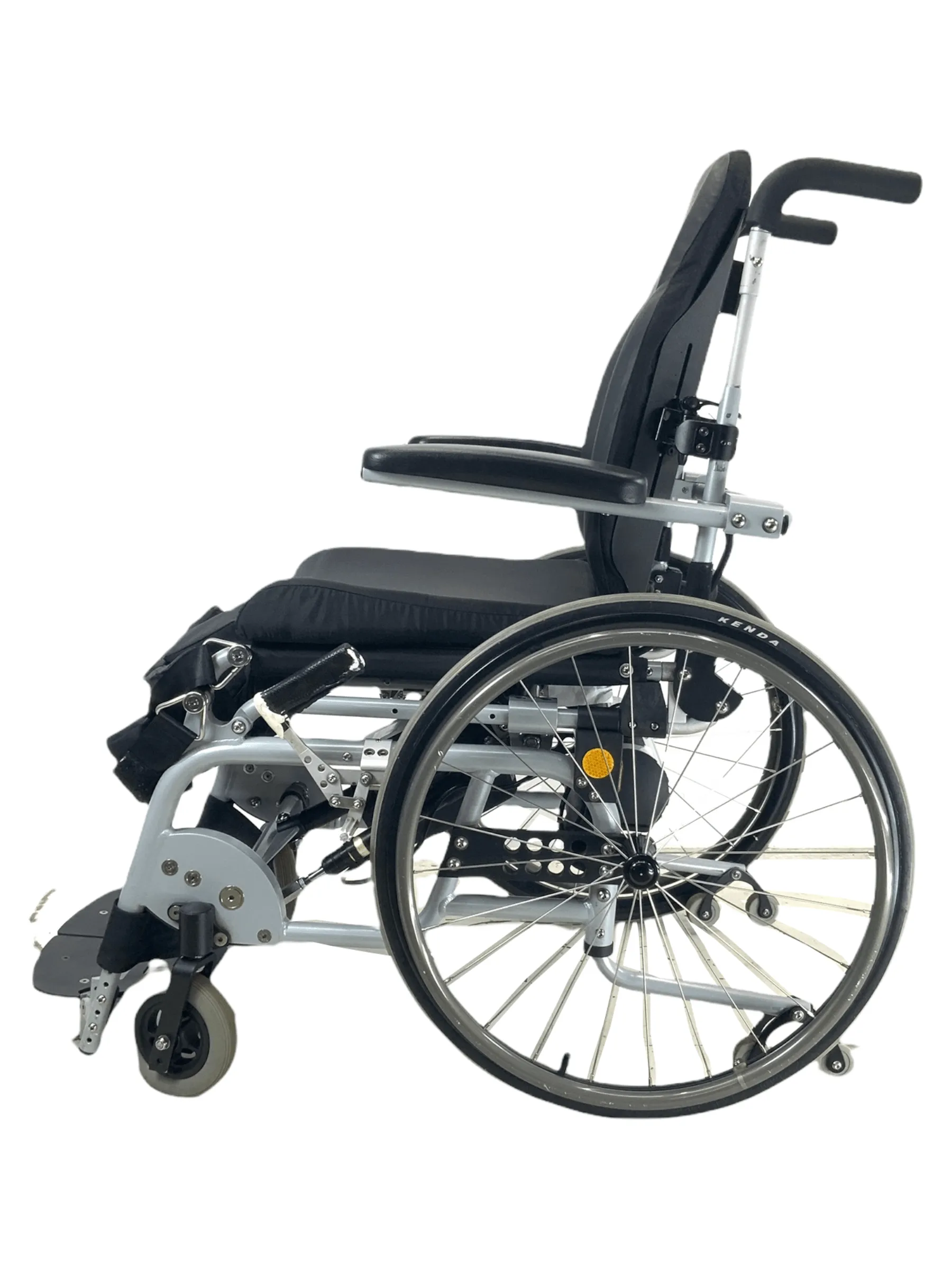 2017 Karman XO-101 Power Assist Standing Manual Wheelchair |  17" x 17" | 250 lbs Weight Capacity