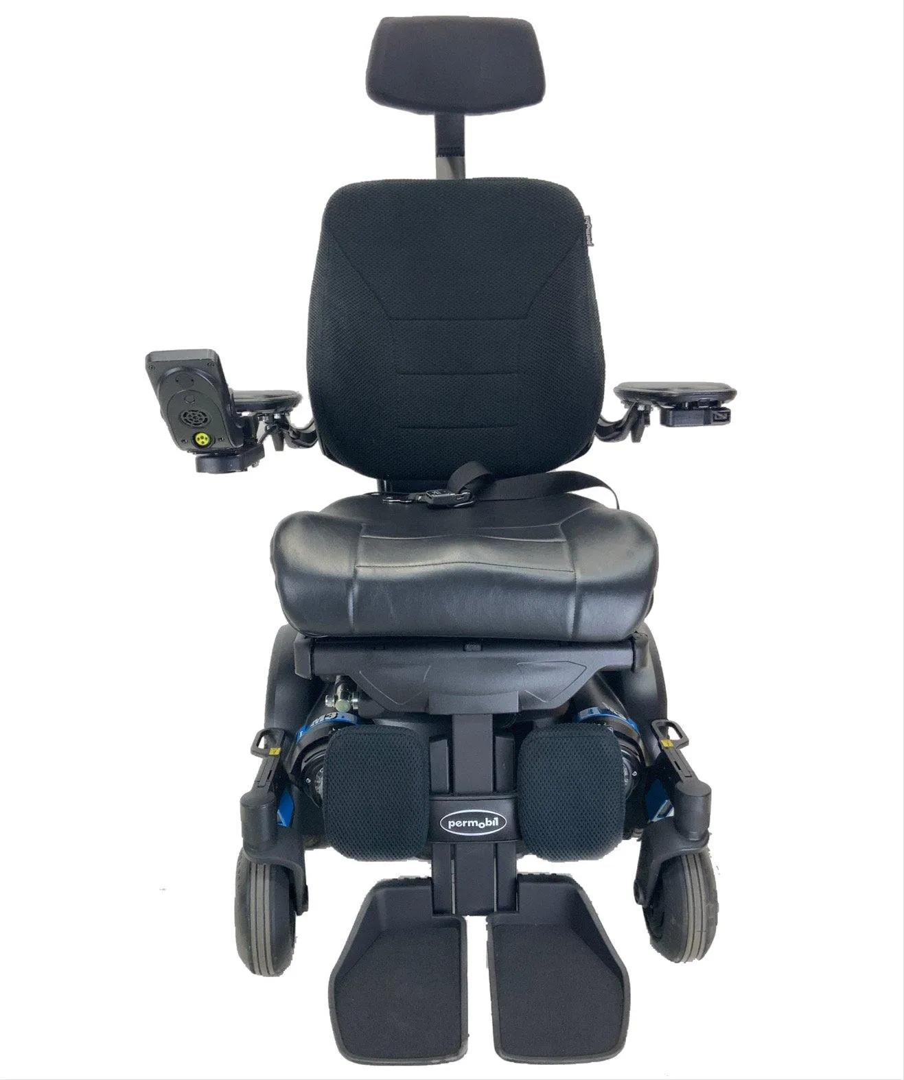 2018 Permobil M3 Corpus Rehab Power Chair |  Tilt, Recline, Power Legs | 17" x 20" Seat
