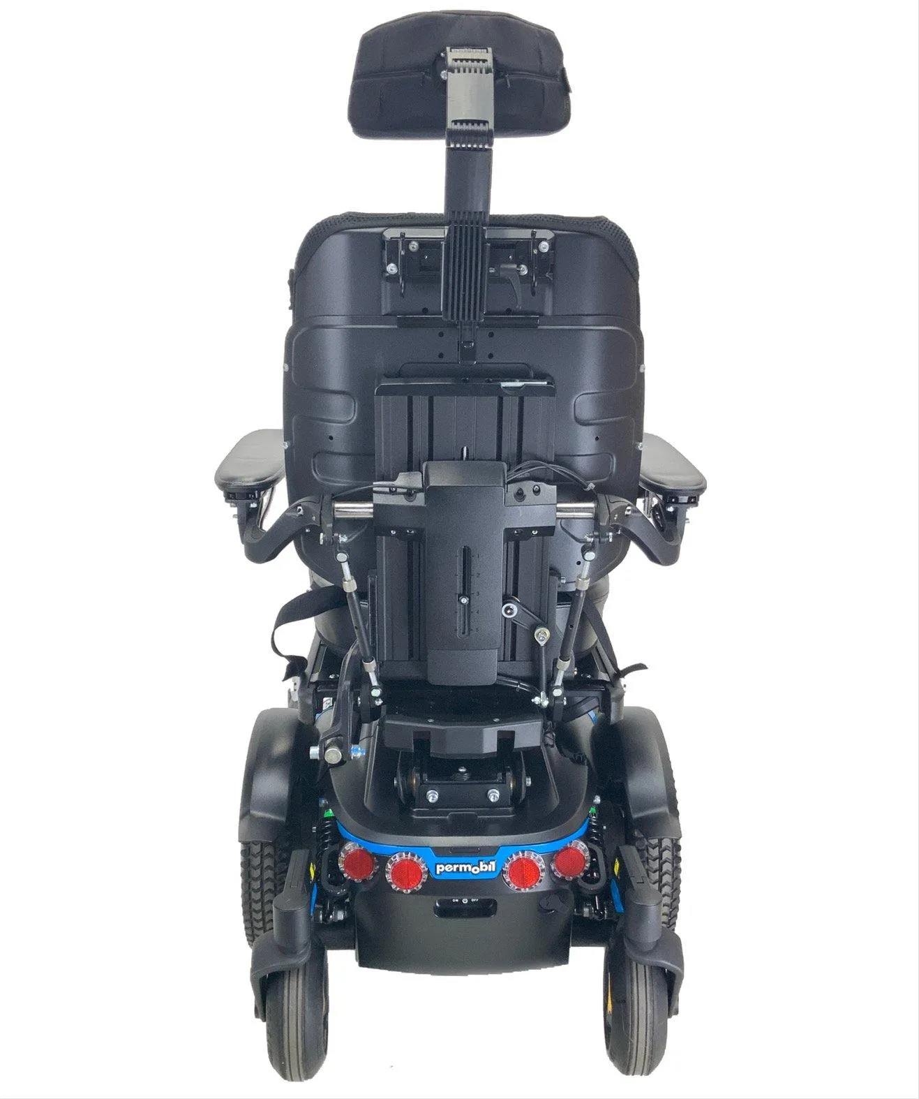 2018 Permobil M3 Corpus Rehab Power Chair |  Tilt, Recline, Power Legs | 17" x 20" Seat