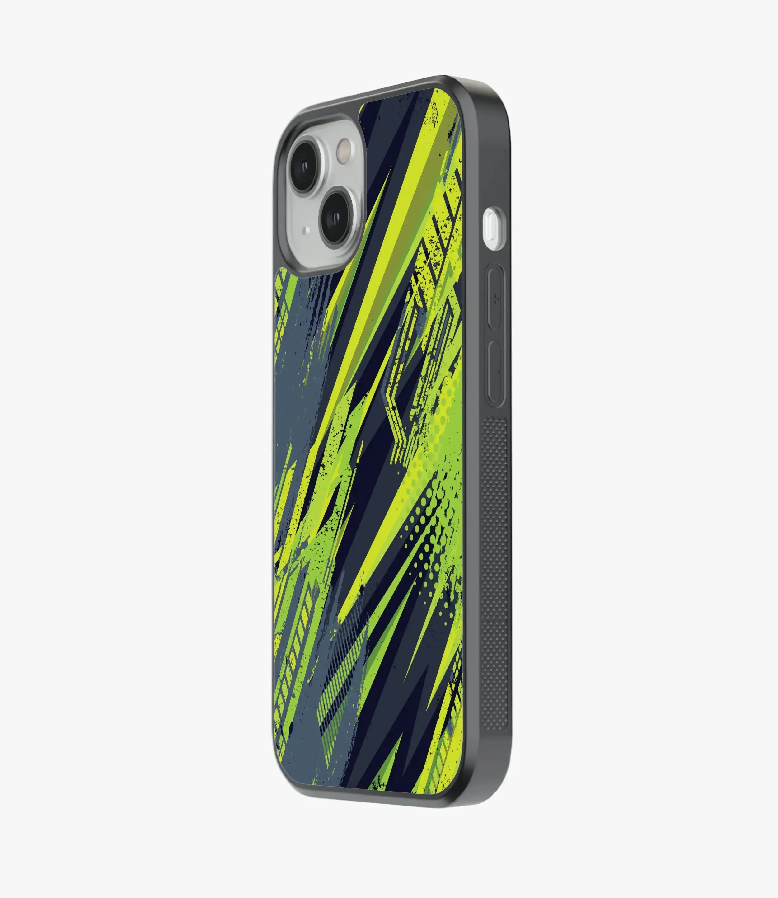 Abstract Full Throttle Pattern Glass Case