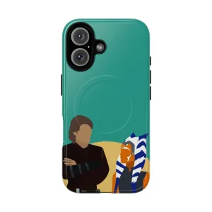 Ahsoka and Anakin Inspired Magnetic Tough Phone Cases