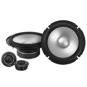 Alpine Next Generation S-Series 6.5" Component 2-Way Speaker Set Hi-Res S2-S65C
