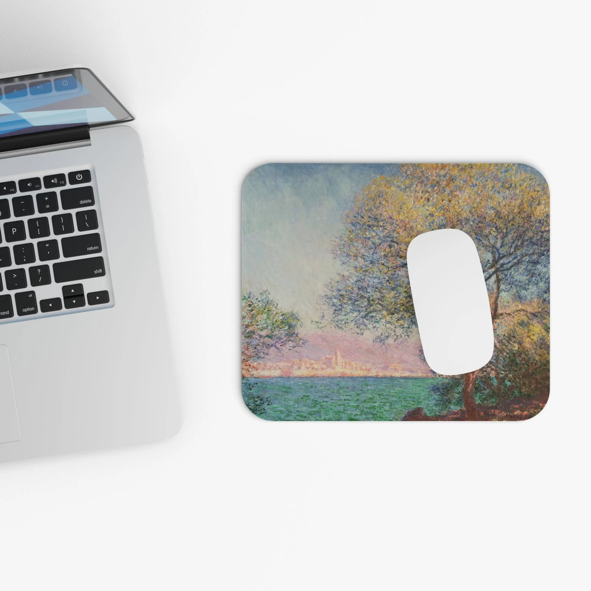 Antibes in the Morning - Claude Monet - Mouse pad  (Rectangle)