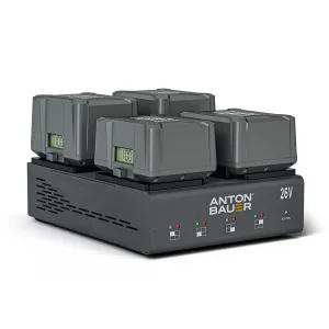 Anton Bauer Dionic 26V LP4 Quad B-mount Charger