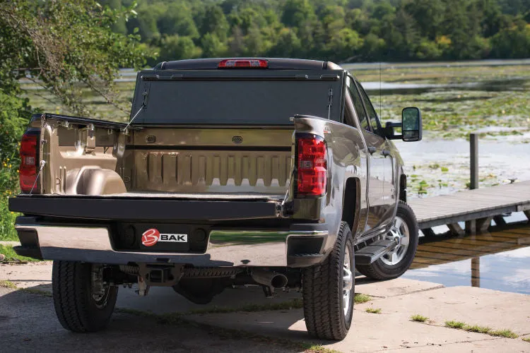 BAK BAKFlip FiberMax Truck Bed Cover Dodge Ram 1500 w/ Ram Box 5'7" Bed (66.75") (2009-2021) Tonneau 1126227RB
