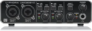 Behringer U-Phoria UMC-202HD USB 2.0 Audio Interface (UMC202HD / UMC 202HD)