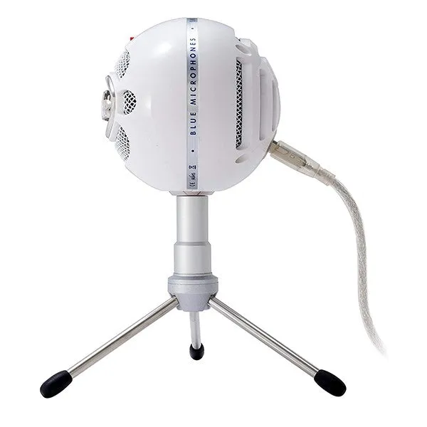 BLUE MICROPHONES SNOWBALL ICE USB MICROPHONE WHITE