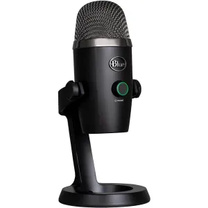 BLUE YETI NANO USB CONDENSER MICROPHONE BLU-YETINANOBK Black