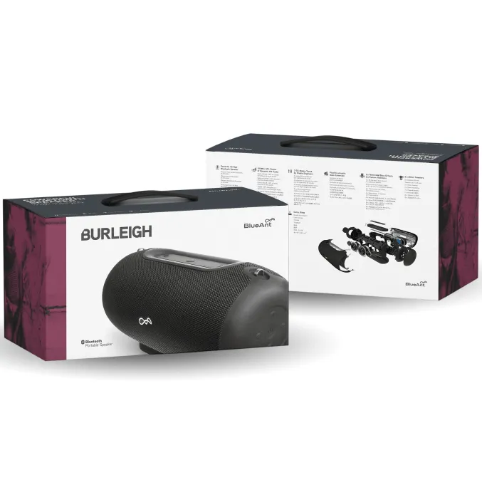 BlueAnt Burleigh Bluetooth Speaker Portable 40 Watt Splashproof
