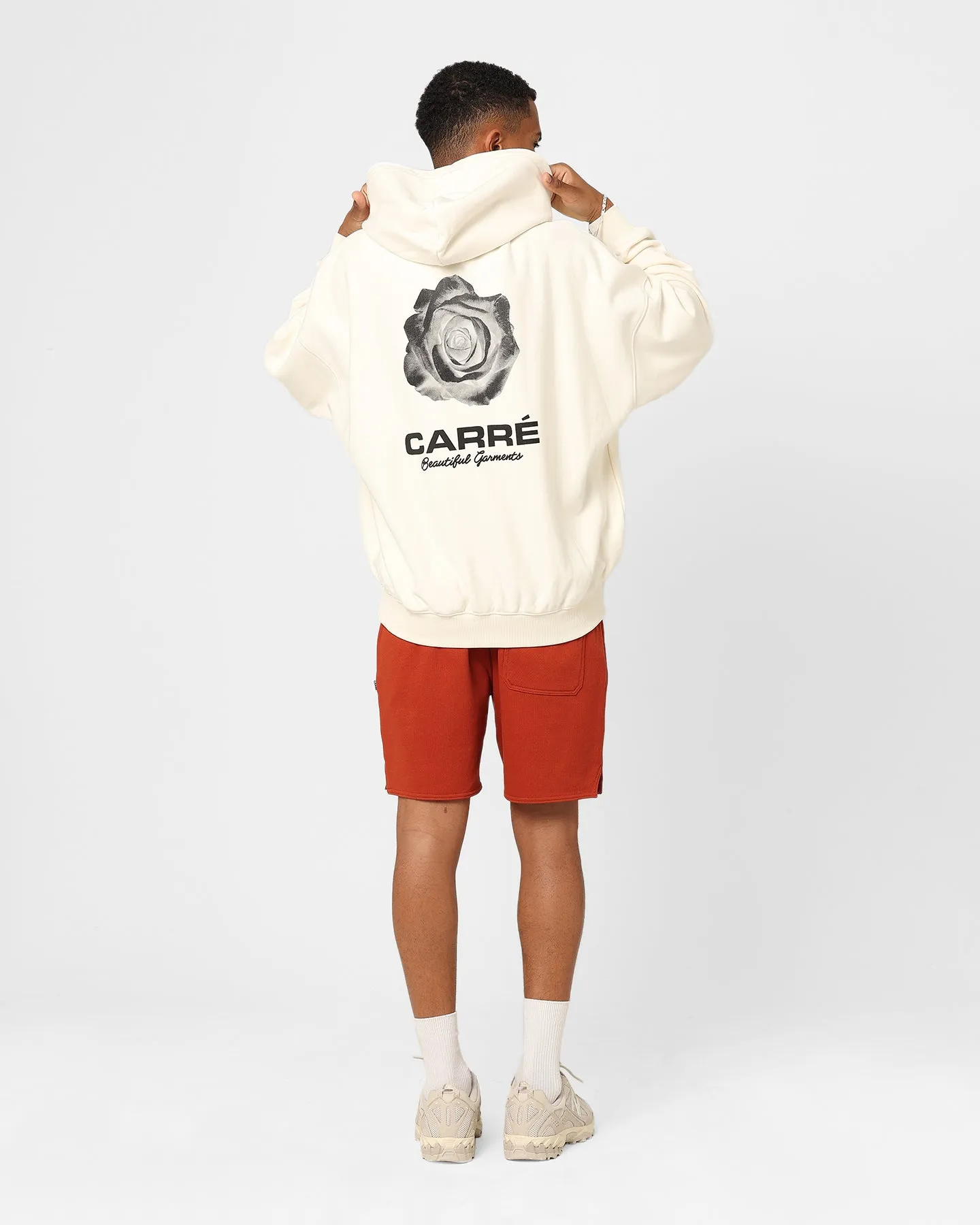Carre RGB Oversized Hoodie Off White