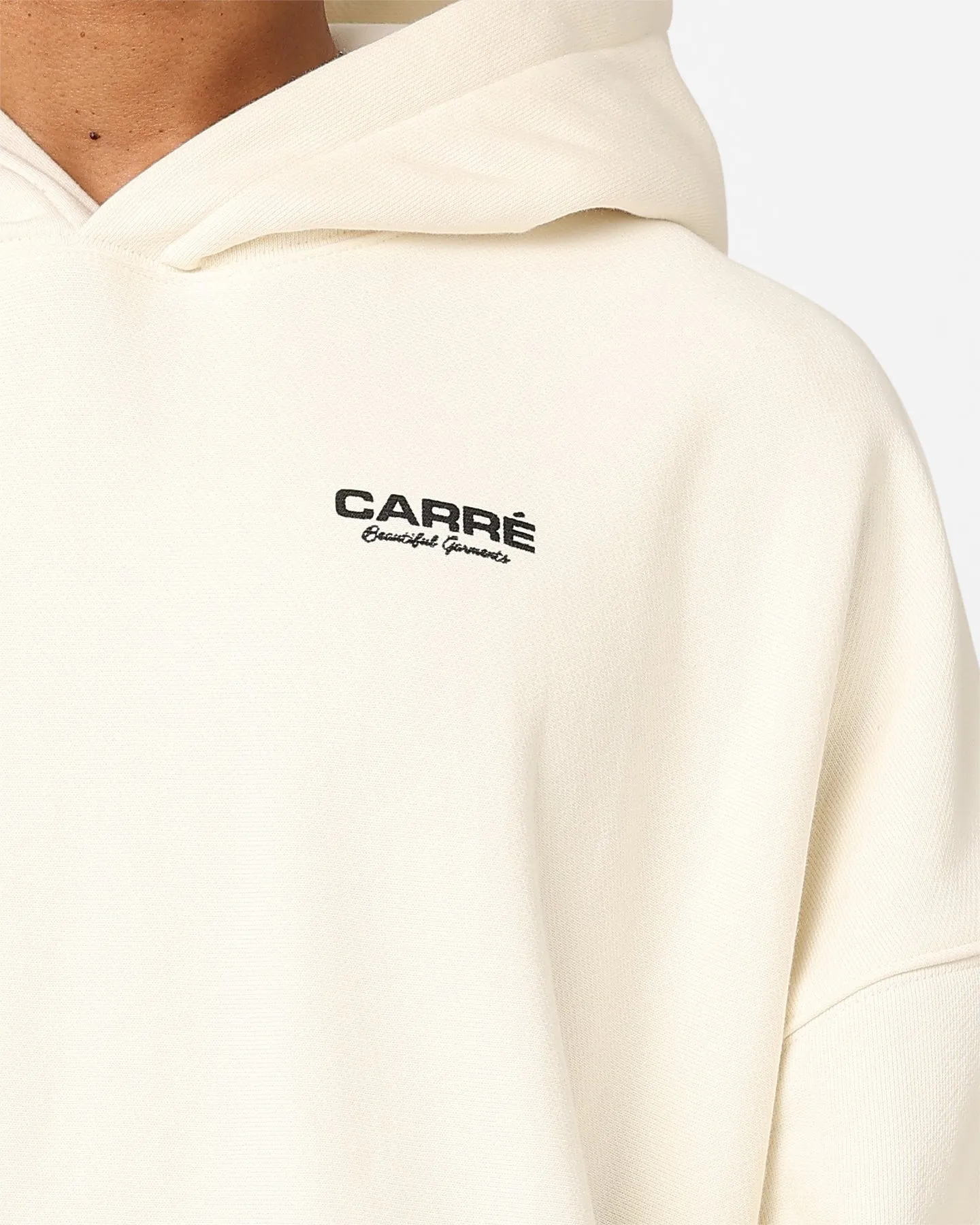 Carre RGB Oversized Hoodie Off White