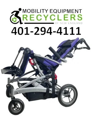 Convaid Rodeo Foldable Pediatric Stroller with Tilt | 15" x 15" Seat | Transit Kit, Bag