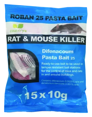 Country Difenacoum Pasta Bait 15x10g