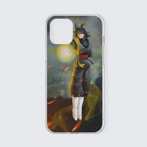 DBZ Goku Black Zamasu Potara Fusion Realistic Drawing Style Cool iPhone 13 Case