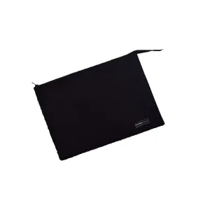 Denim Laptop Sleeve with Zipper Style (Black)