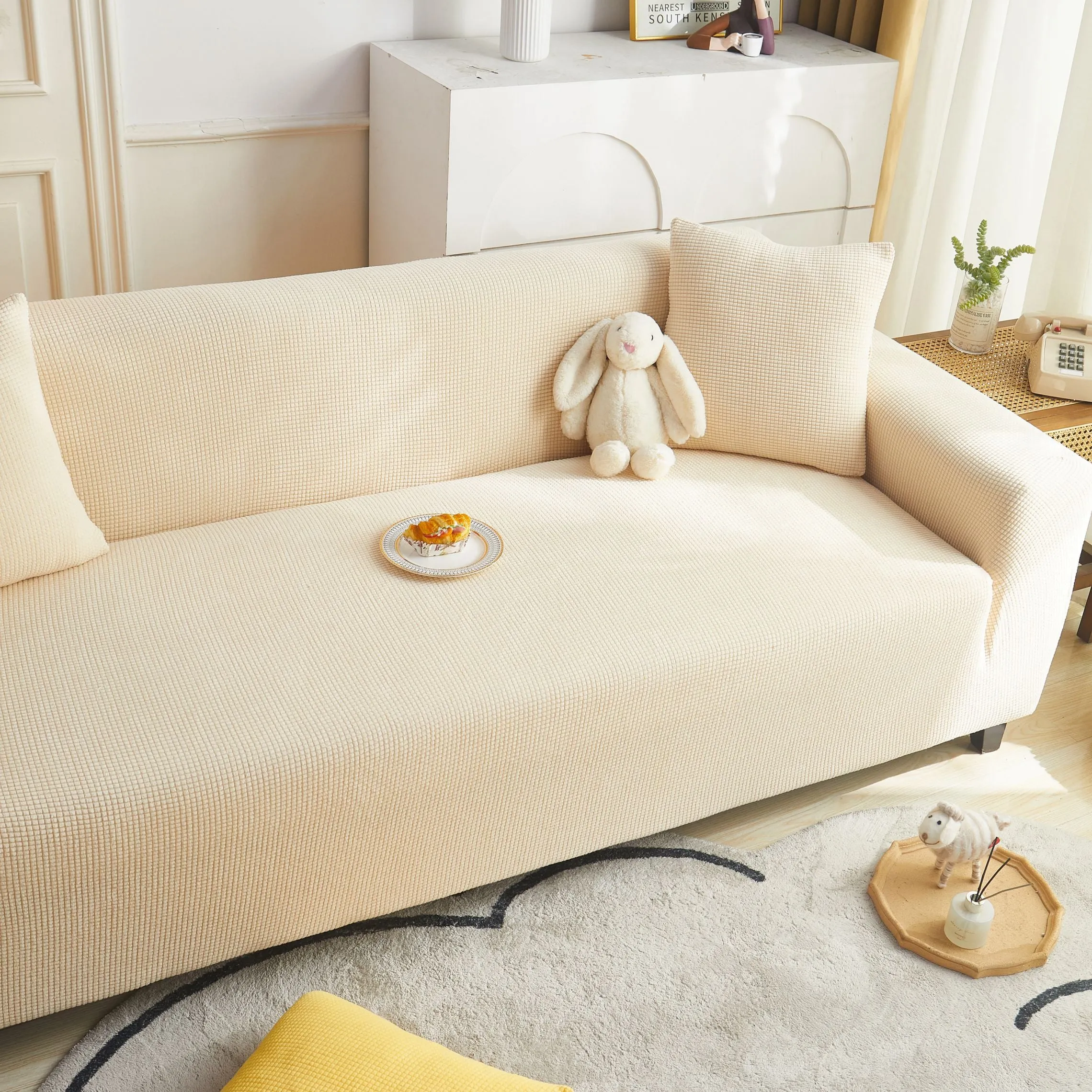Elastic Full Sofa Cover Suitable for Any Time of the Year