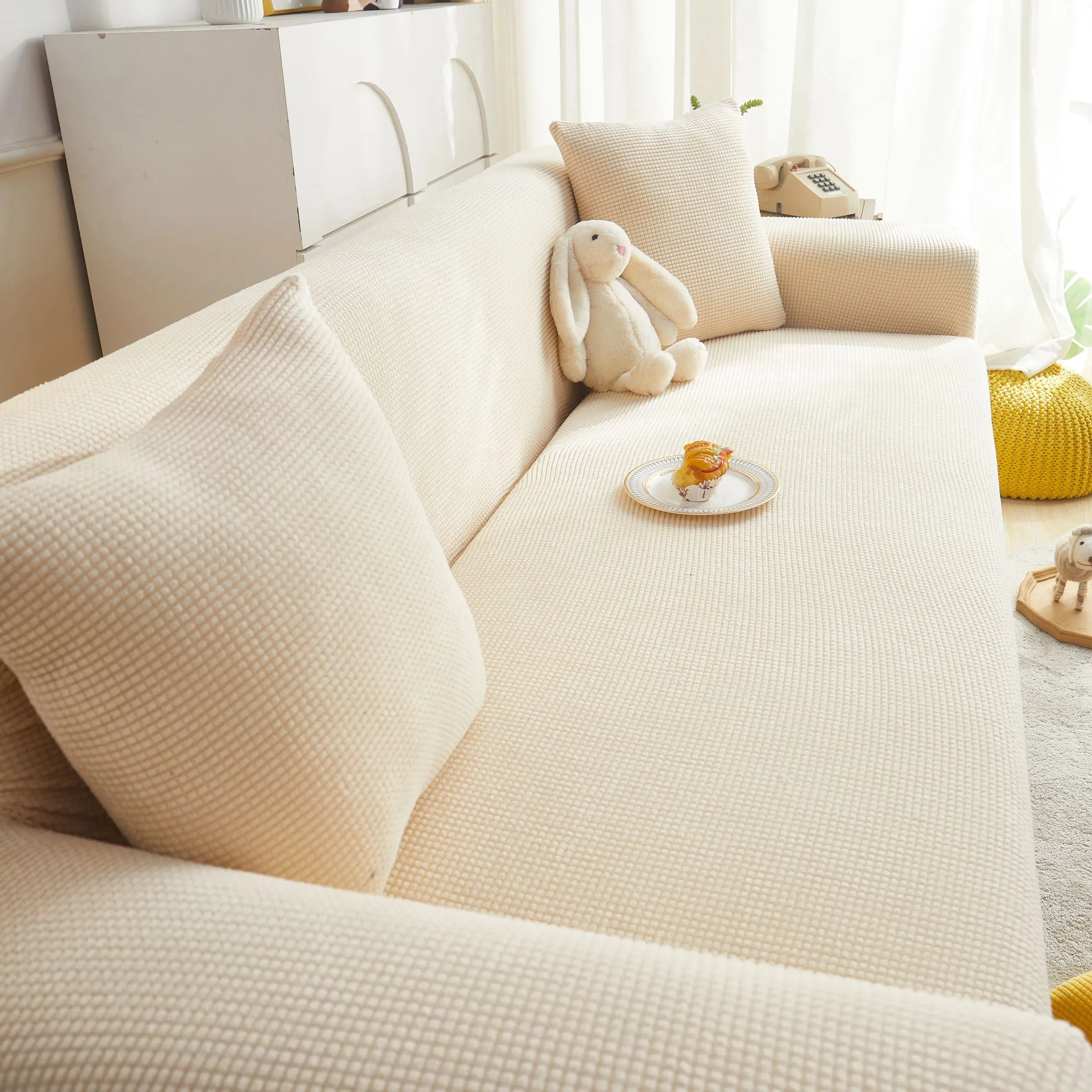 Elastic Full Sofa Cover Suitable for Any Time of the Year