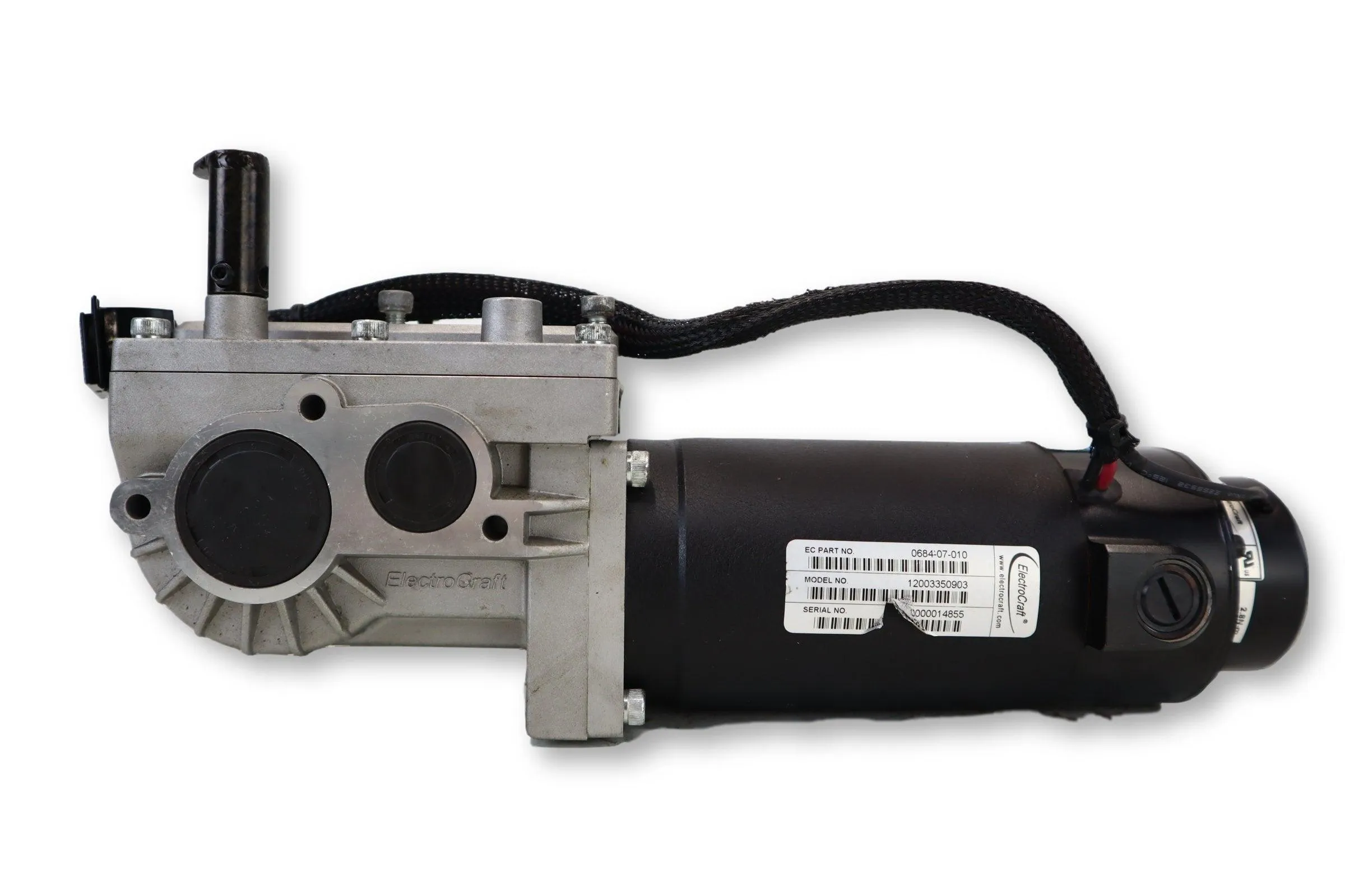 ElectroCraft Motors For Pride Quantum 600 Series, Quantum 640, Quantum 610, Quantum R-4000 Power Chairs | DRVASMB1903 | DRVASMB1904