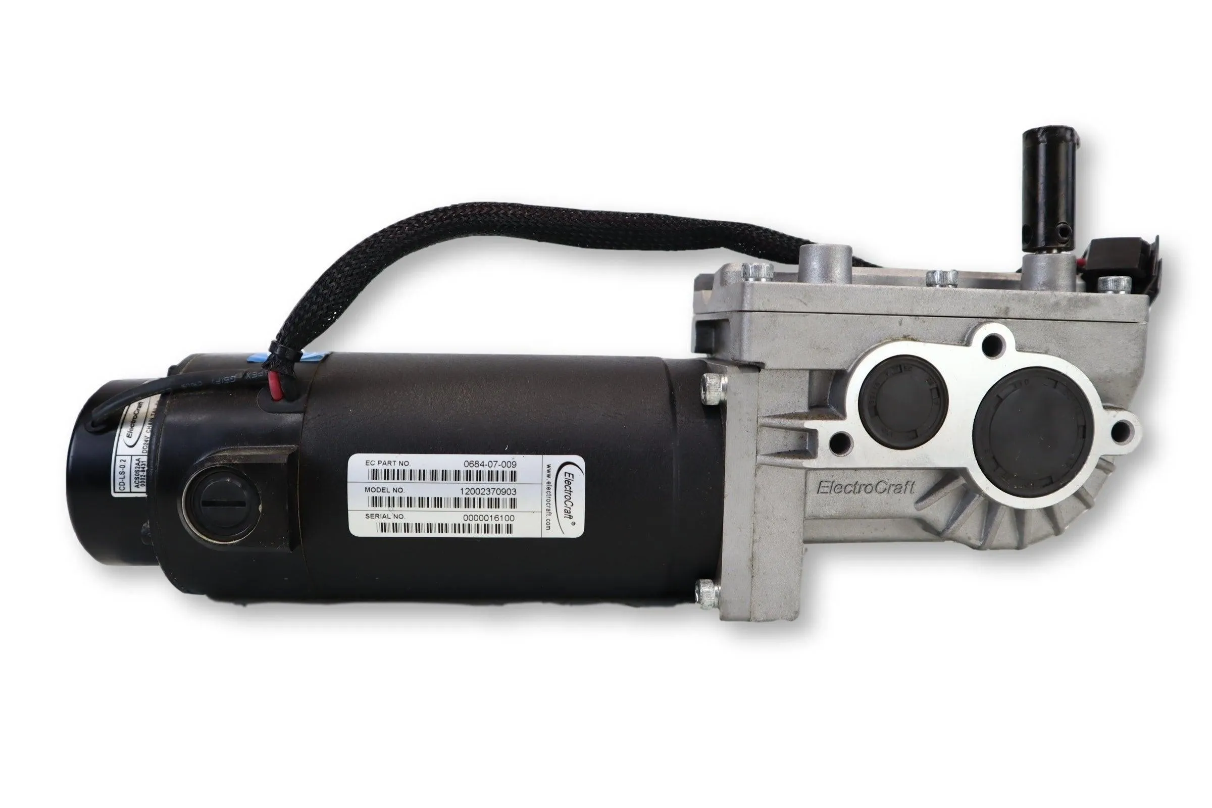 ElectroCraft Motors For Pride Quantum 600 Series, Quantum 640, Quantum 610, Quantum R-4000 Power Chairs | DRVASMB1903 | DRVASMB1904