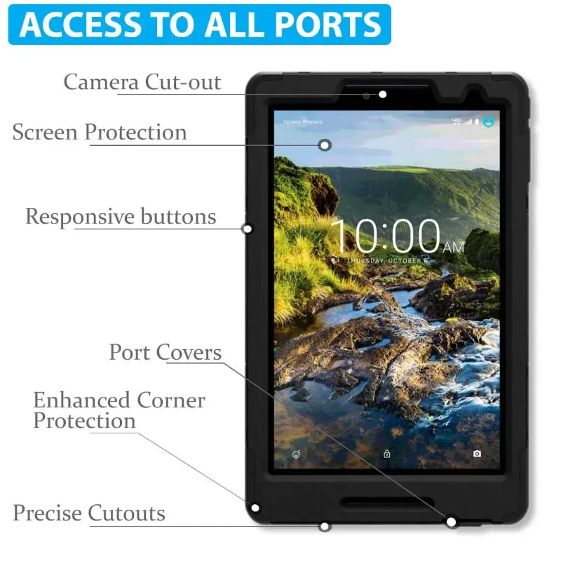 Ellipsis 8 HD 8" (2016) Rome Tech Rugged Case