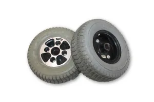 Flat-Free Drive Wheels for Hoveround MPV4, MPV5 Power Chairs | Primo Grande | 9" x 4" Inch