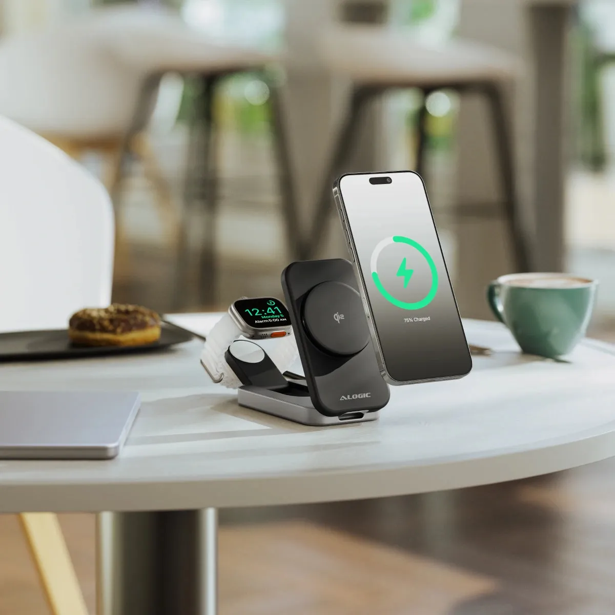 Flip 2-in-1 Qi2 Fast Wireless Charging Stand