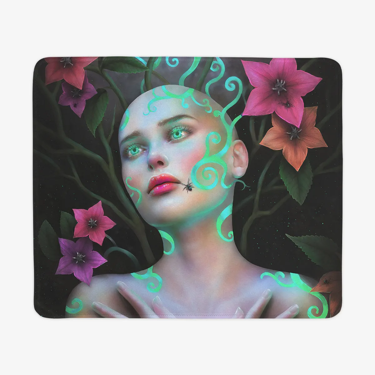 Glowing Artist Mousepad