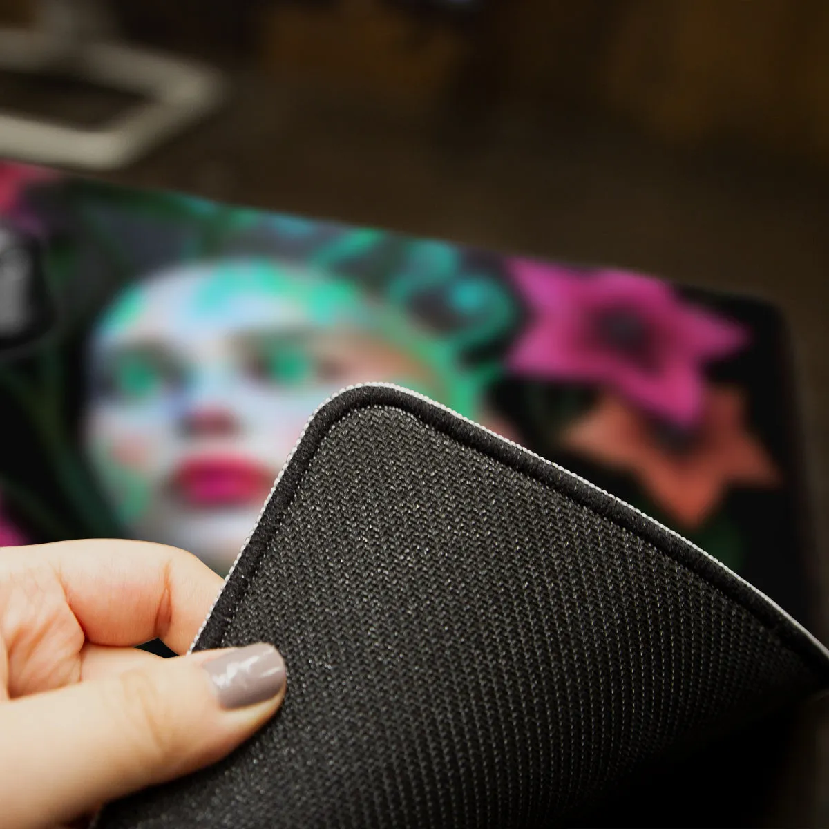 Glowing Artist Mousepad