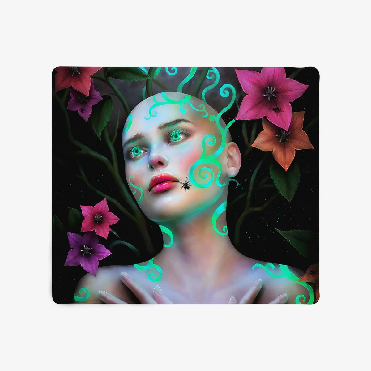 Glowing Artist Mousepad