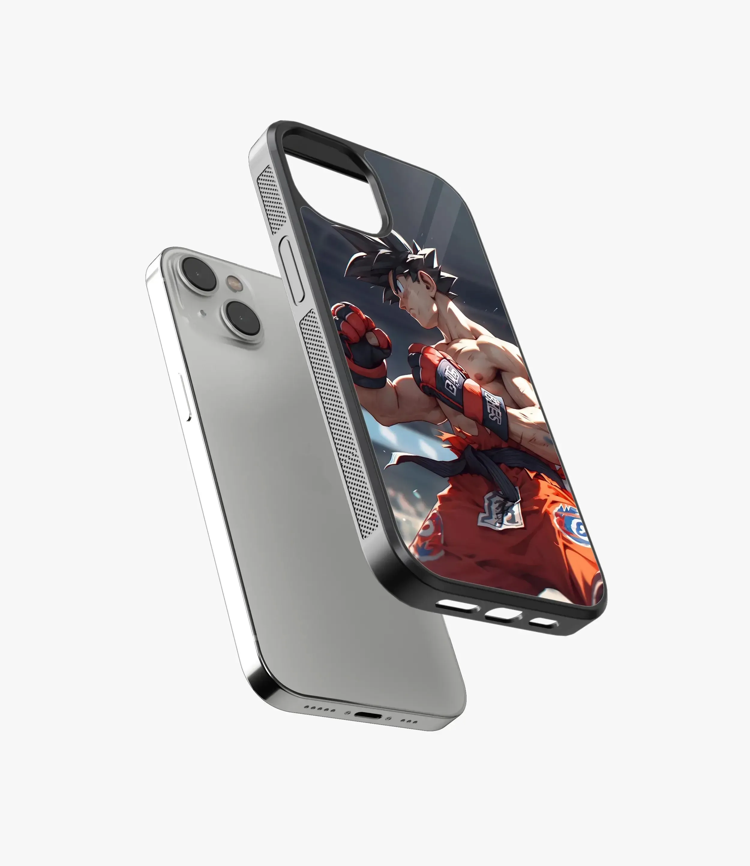 Goku Power Glass Phone Case