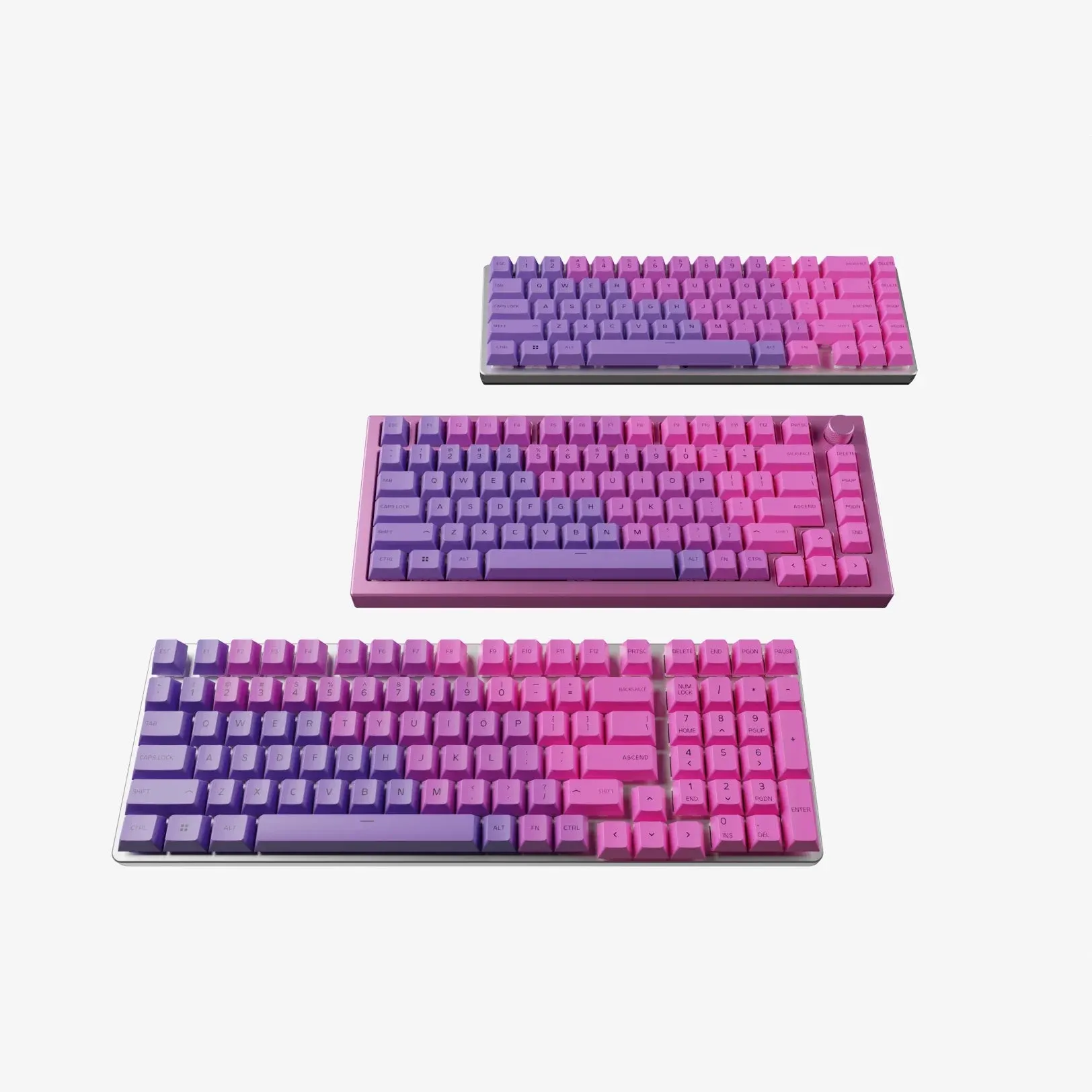 GPBT Nebula V1 Dye Sublimated Keycaps
