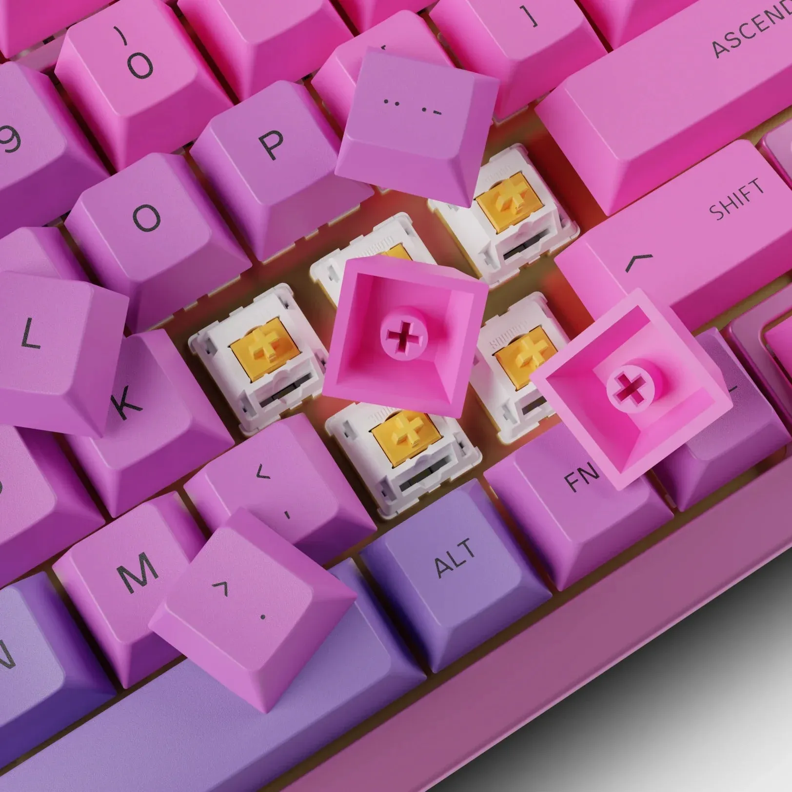 GPBT Nebula V1 Dye Sublimated Keycaps