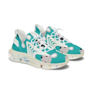 Grey Mice Women's Mesh Sneakers