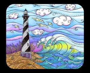 Hatteras Waves Mousepad
