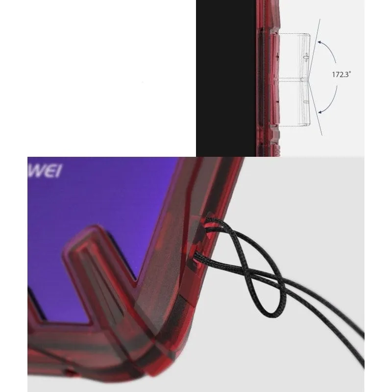 Huawei Mate 20  Fusion-X Ruby Red Case By Ringke