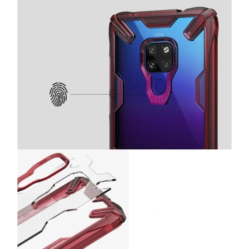 Huawei Mate 20  Fusion-X Ruby Red Case By Ringke