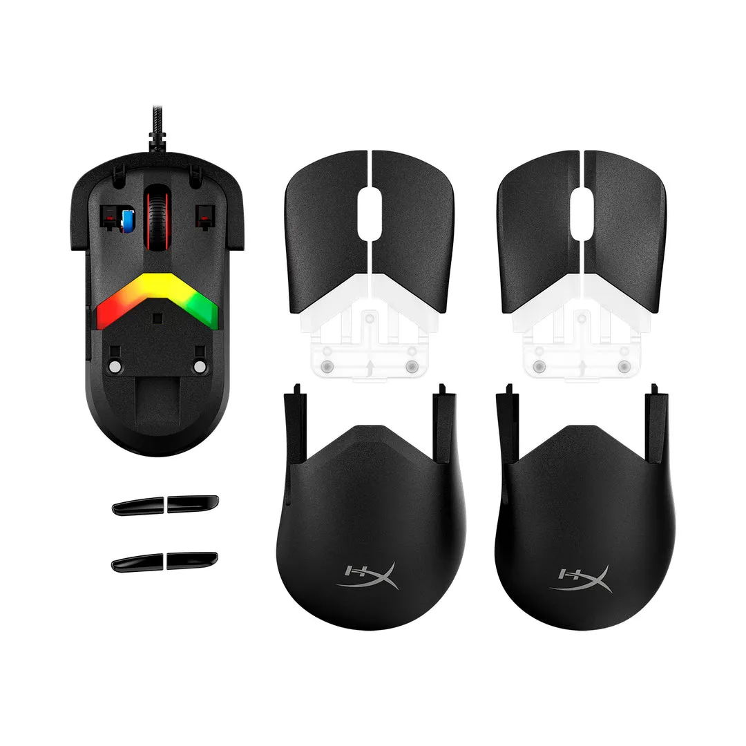 HyperX Pulsefire Saga Wired Gaming Mouse for PC/PS5/Xbox Series X/S (Black) (A2PB3AA)