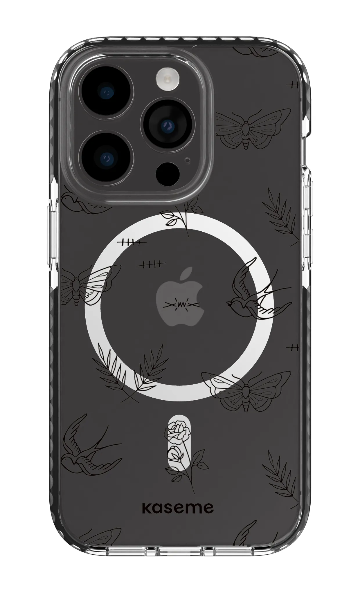 Ink clear case