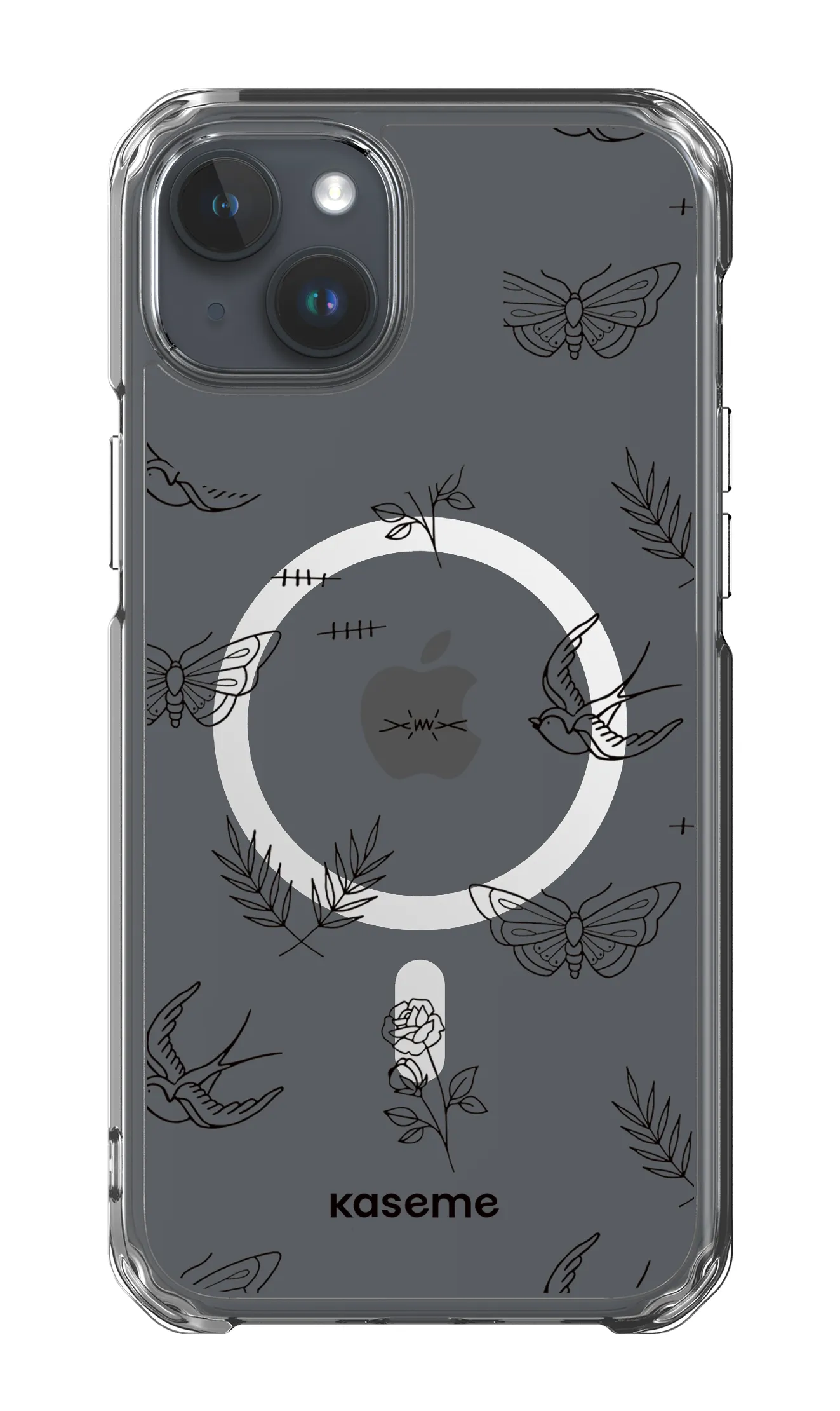 Ink clear case