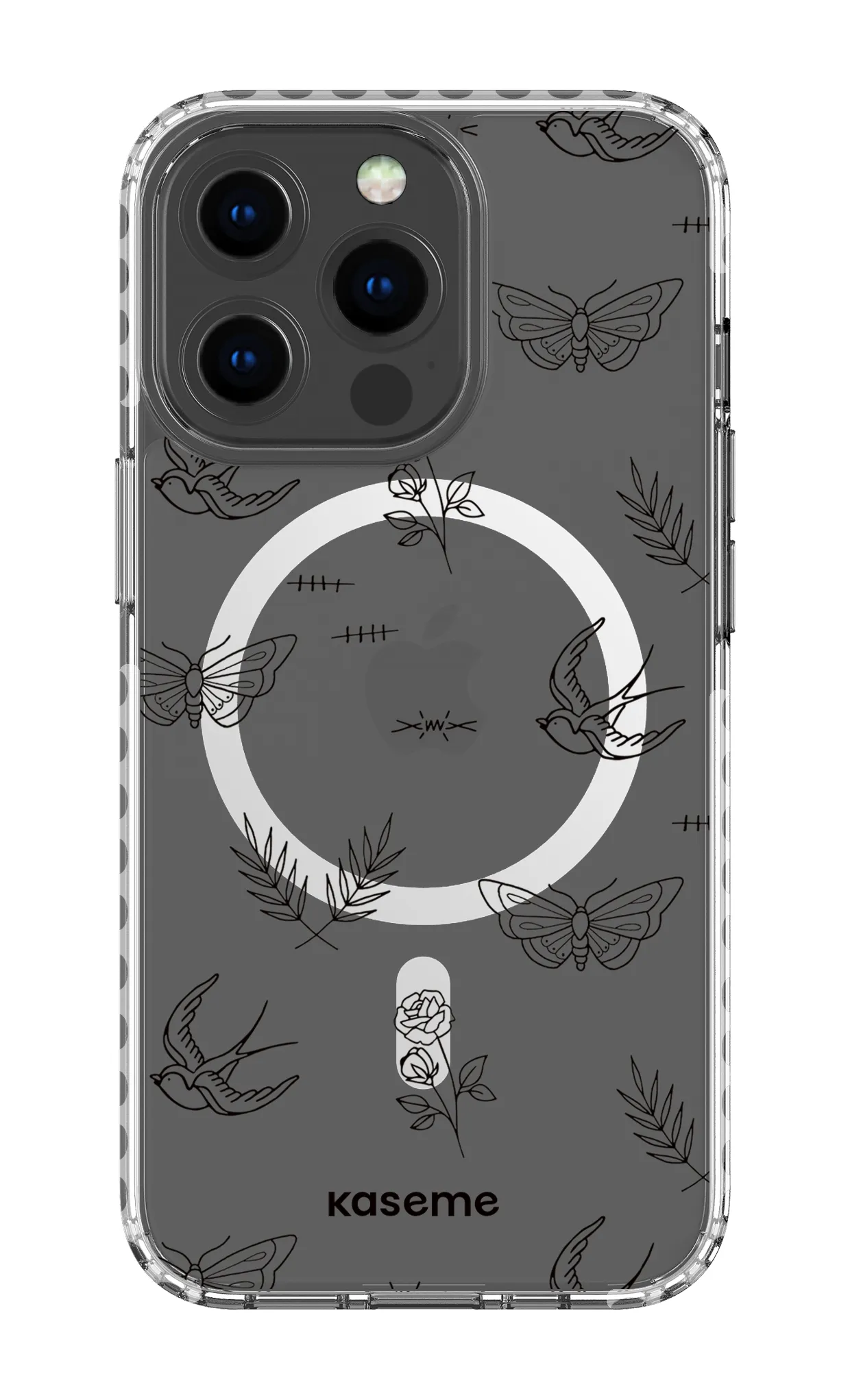 Ink clear case