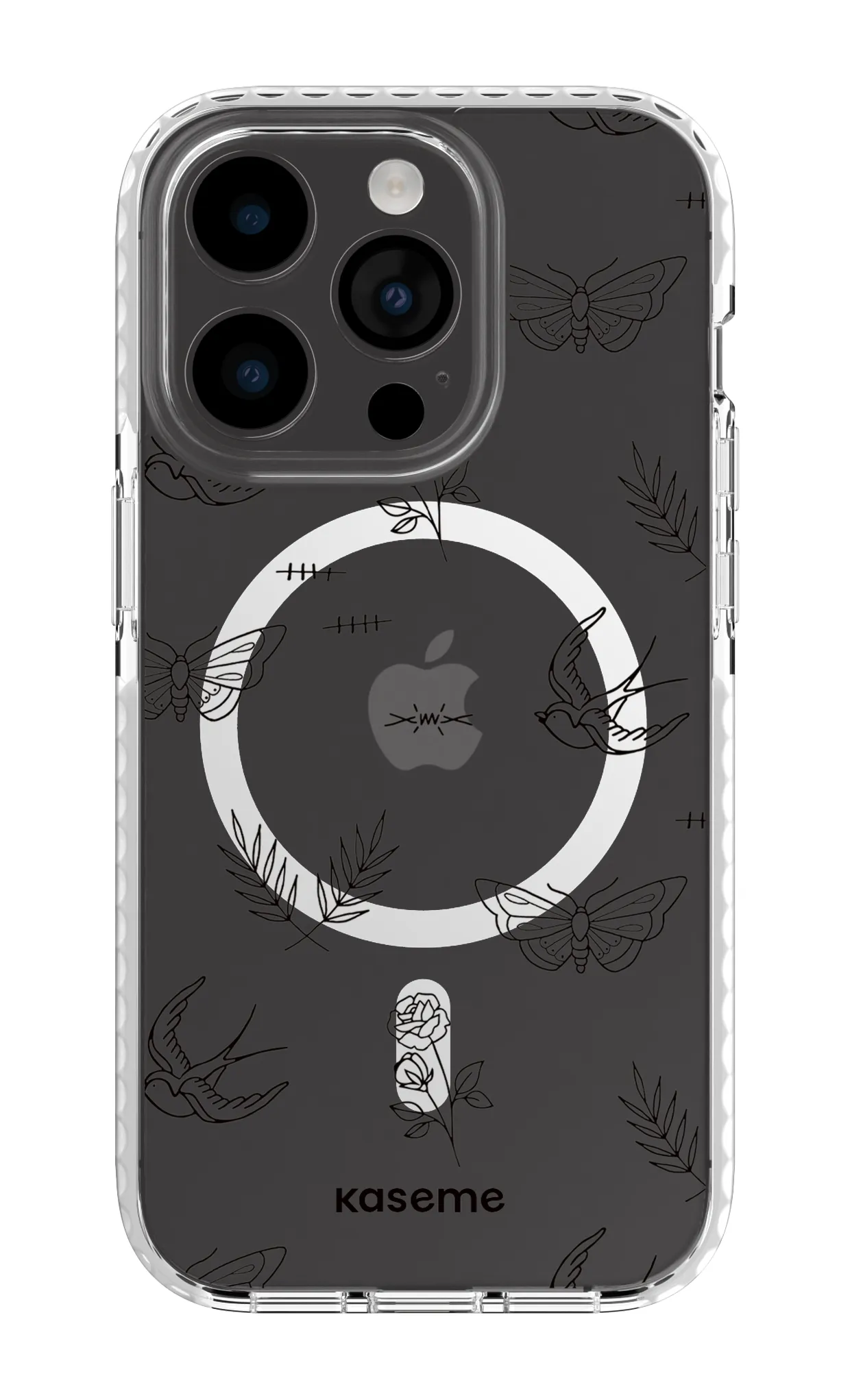 Ink clear case
