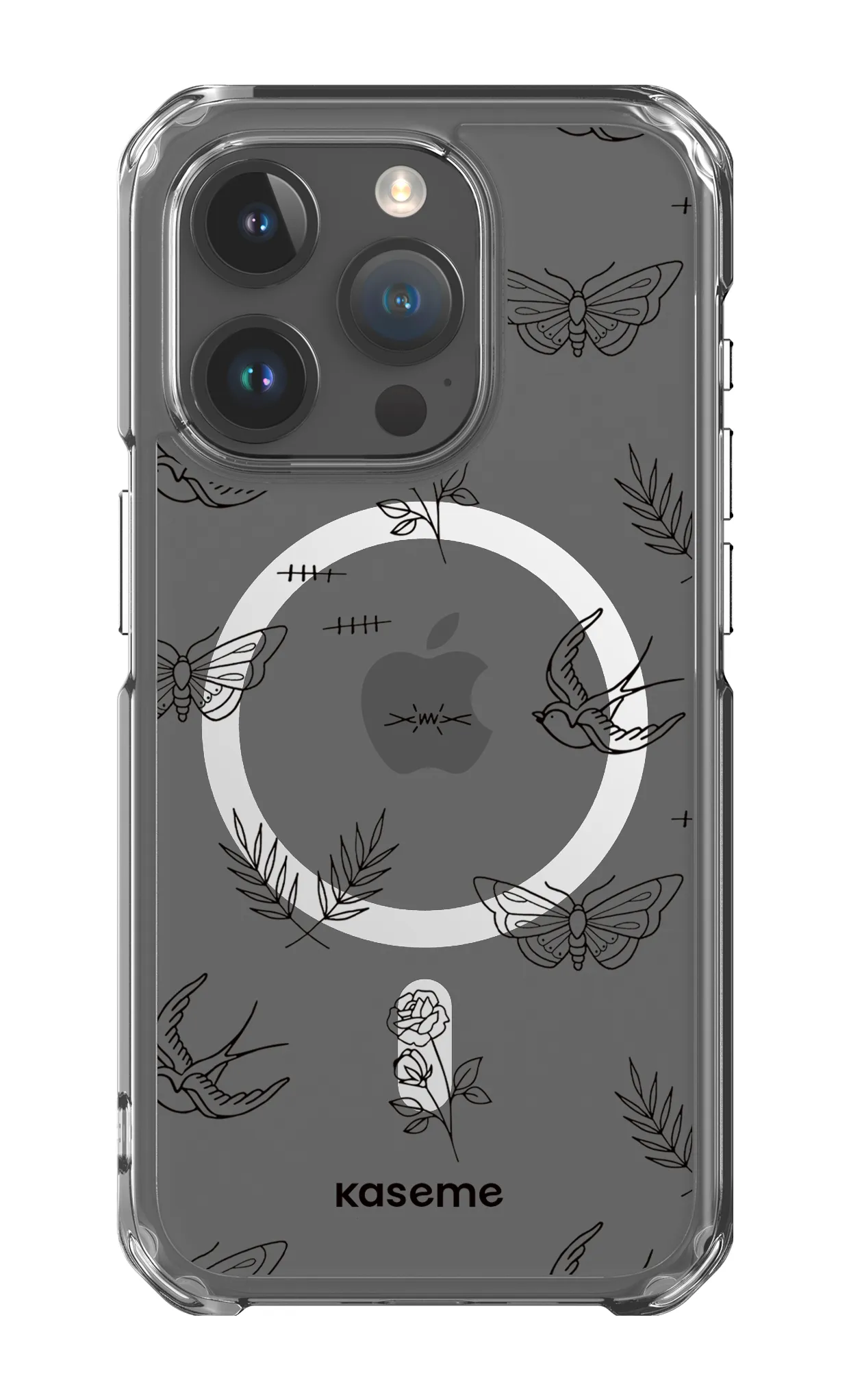 Ink clear case