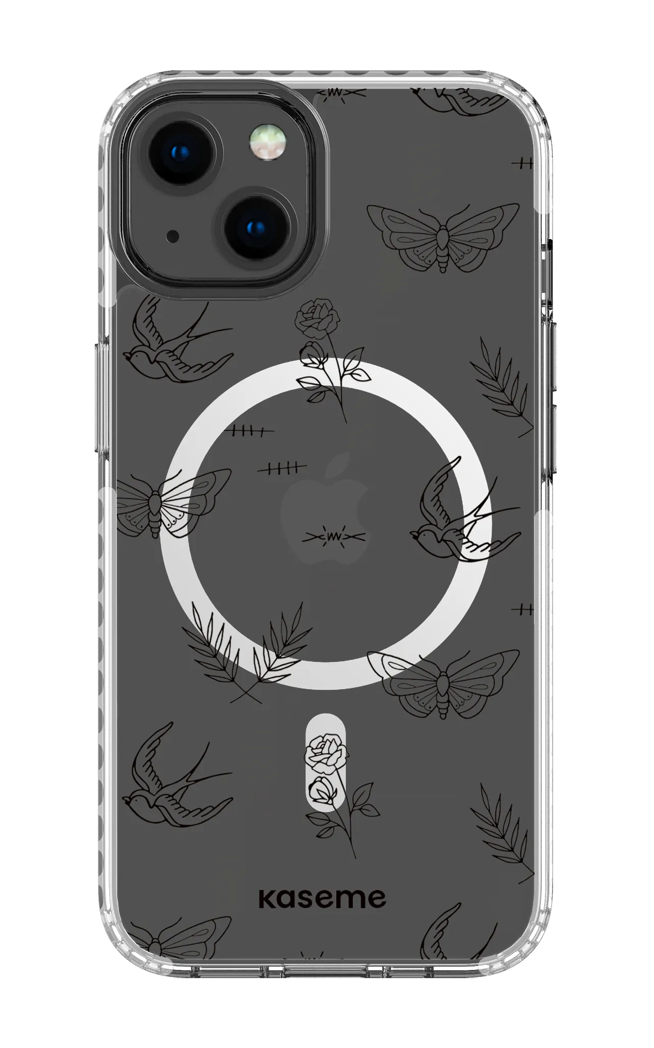Ink clear case
