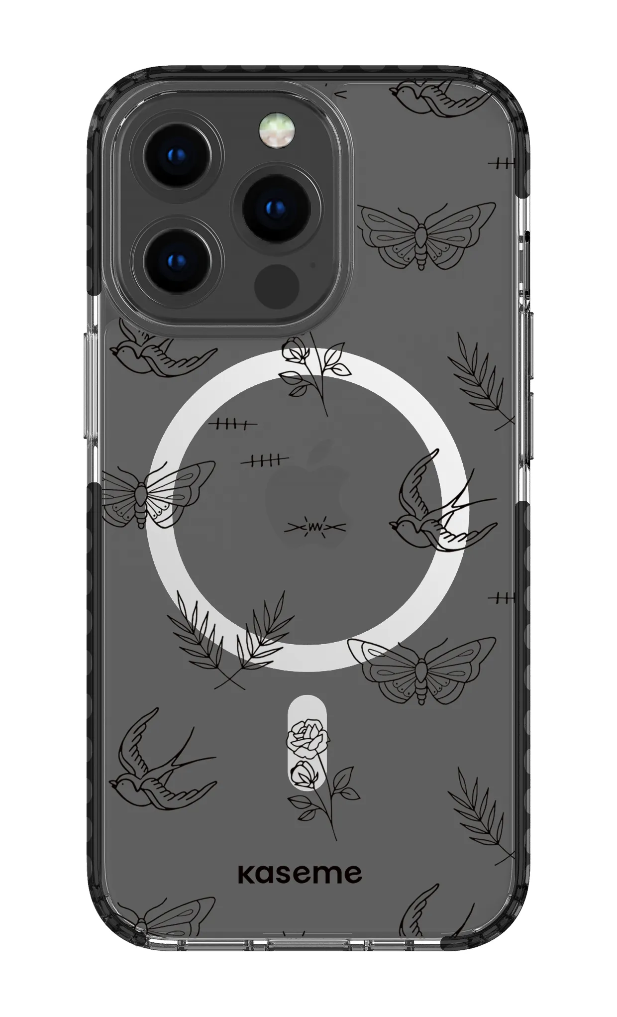 Ink clear case