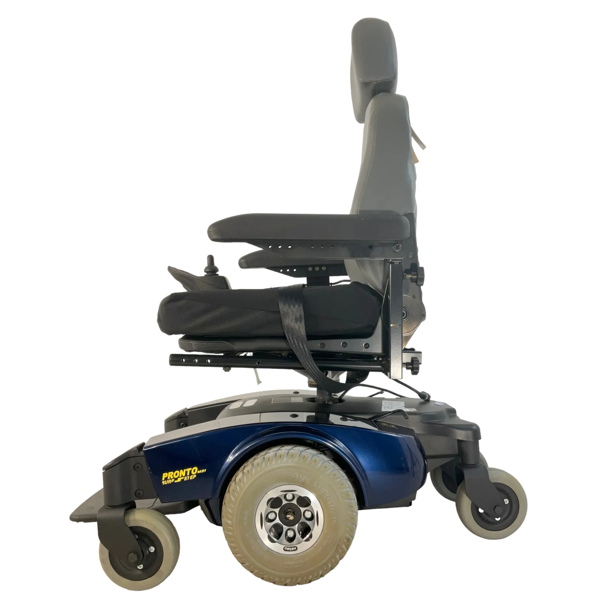 Invacare Pronto M51 Electric Wheelchair | 17" x 18" Seat | Foldable Seat, Rear Pouch
