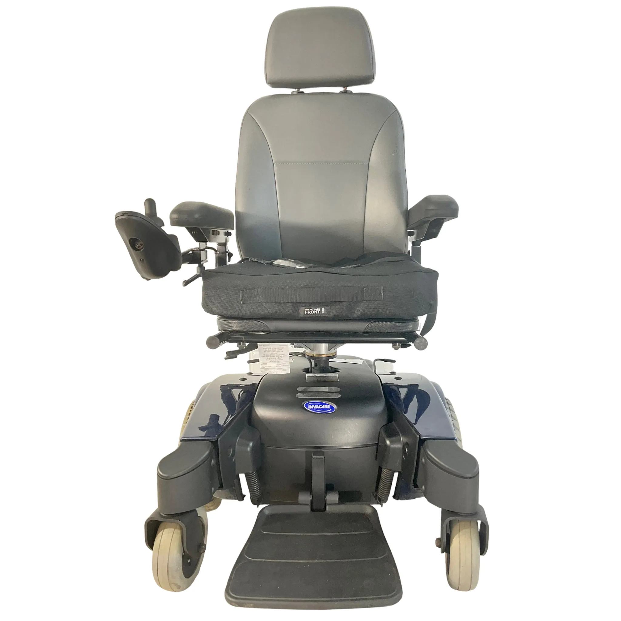 Invacare Pronto M51 Electric Wheelchair | 17" x 18" Seat | Foldable Seat, Rear Pouch