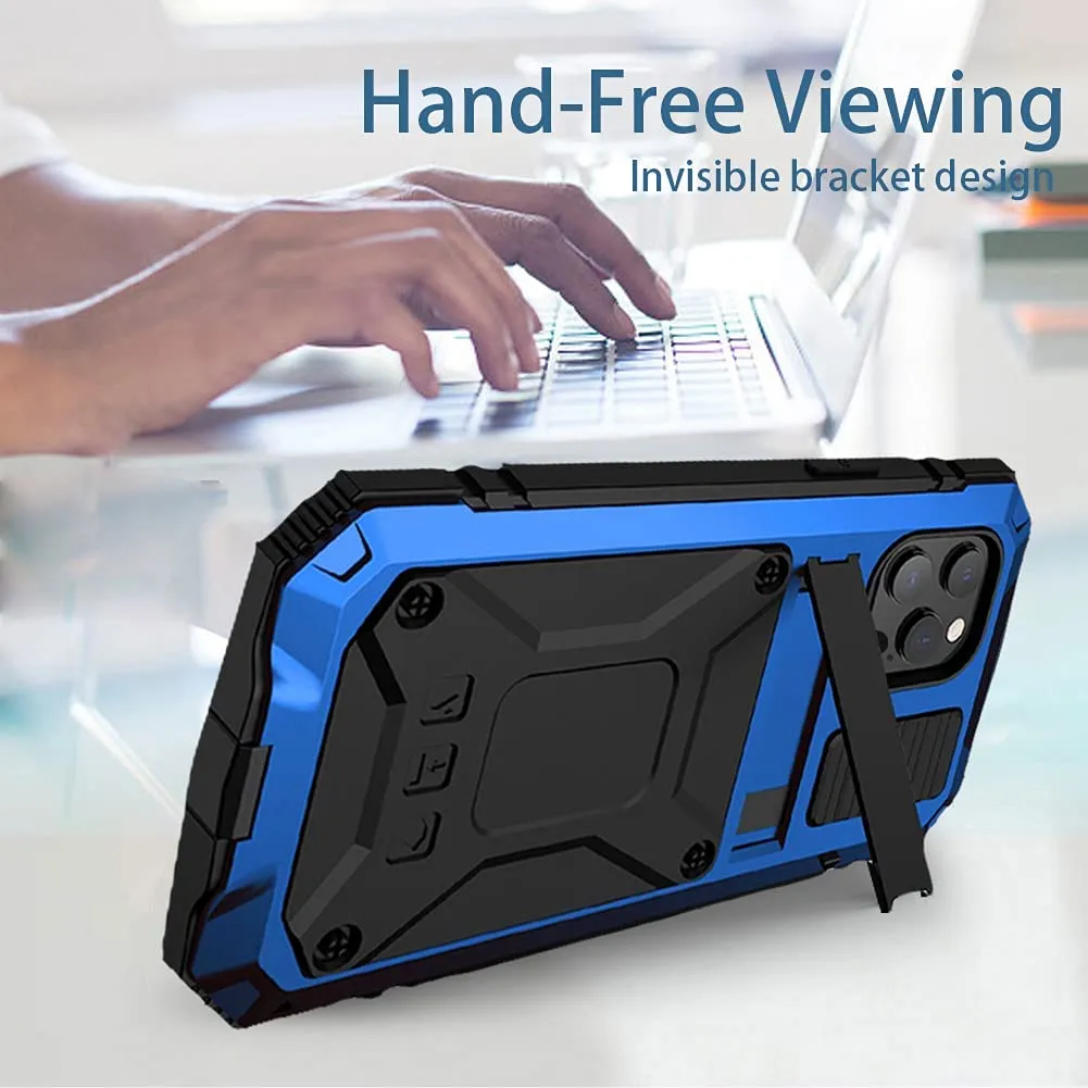iPhone 16 Metal Case with Kickstand | iPhone 16 Aluminum Case